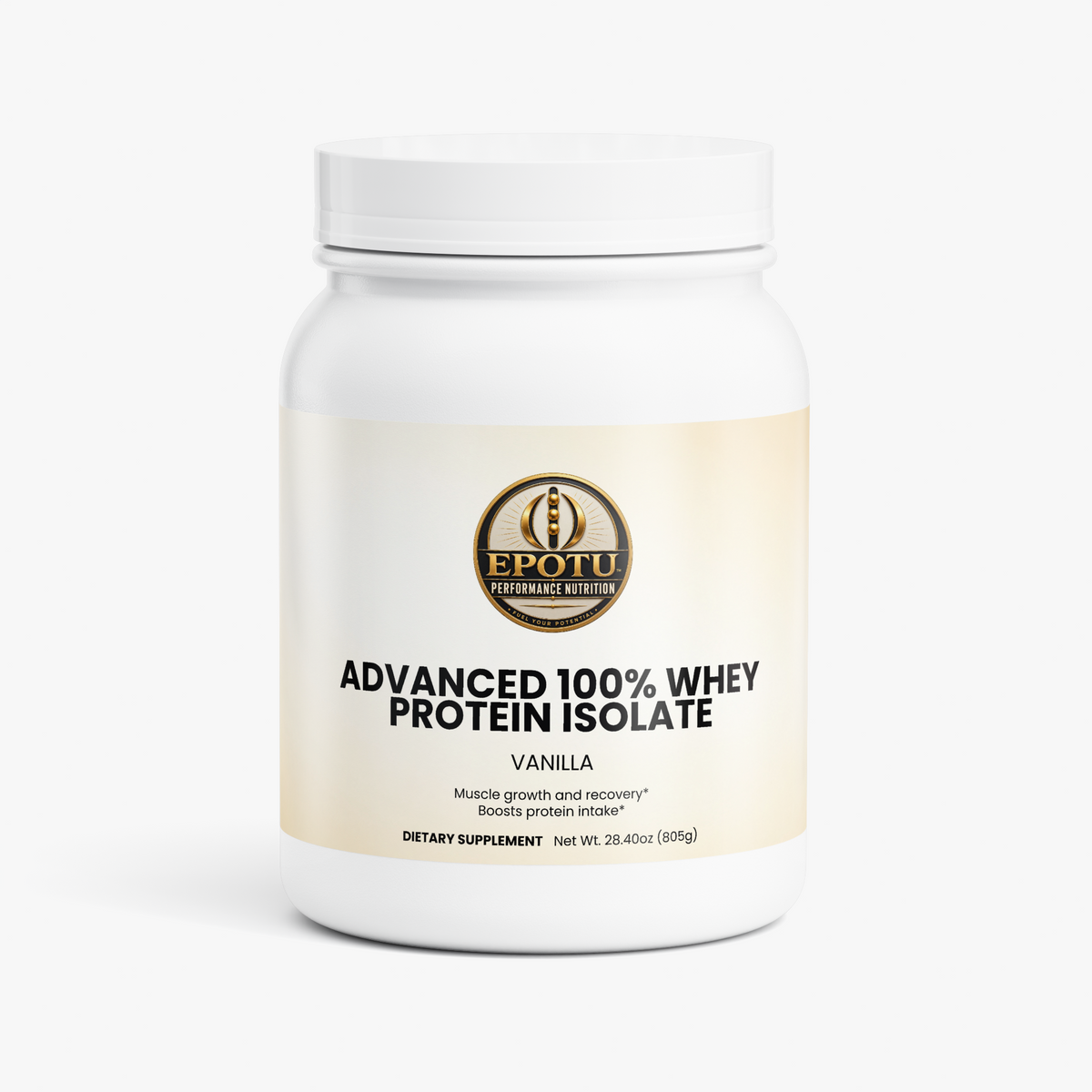 Advanced 100% Whey Protein Isolate (Vanilla)