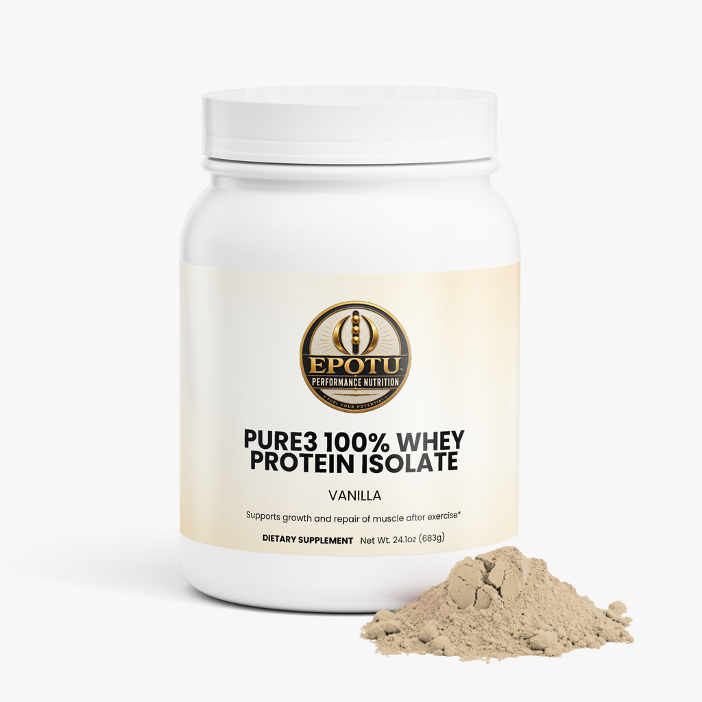 Pure3 100% Whey Protein Isolate (Vanilla)