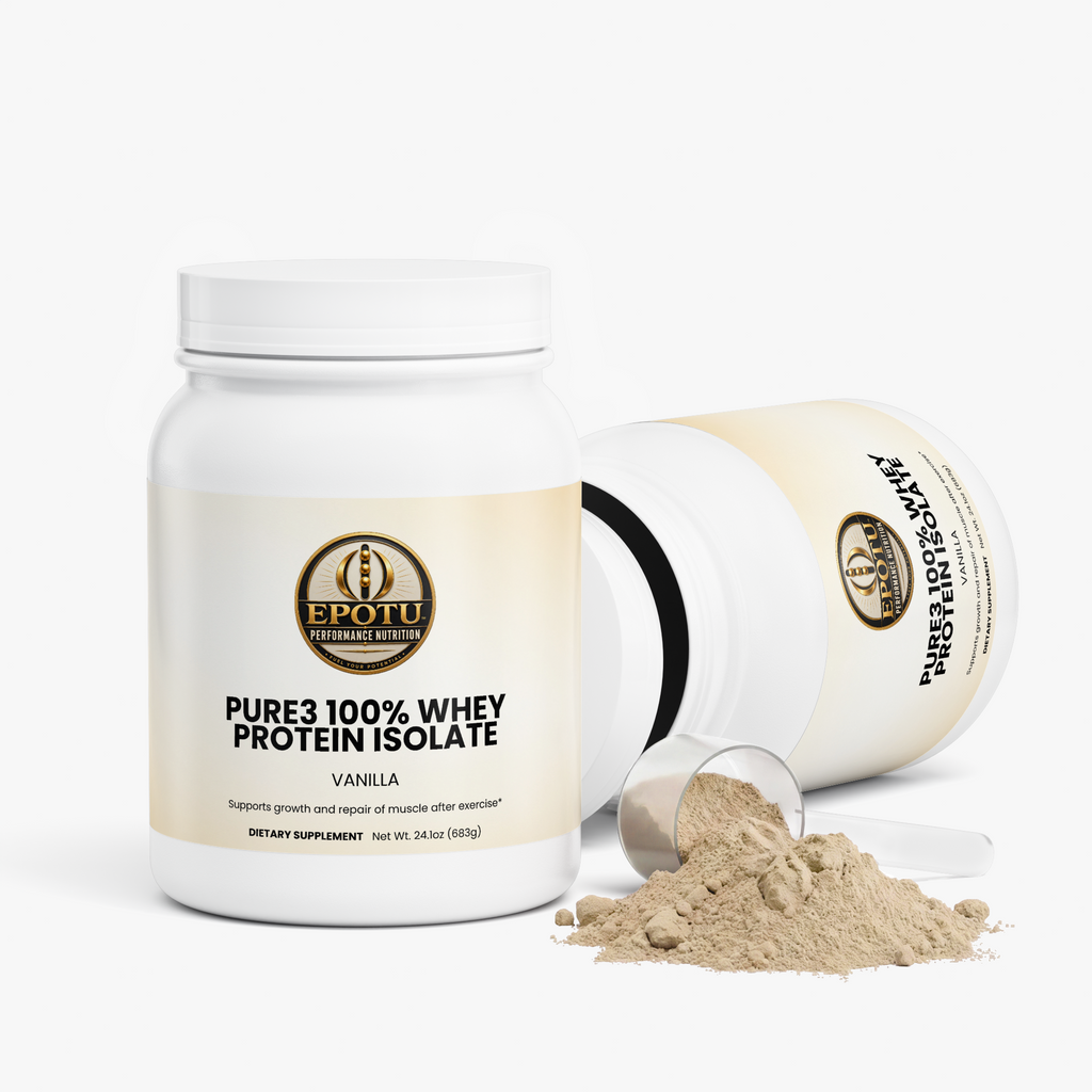 Pure3 100% Whey Protein Isolate (Vanilla)