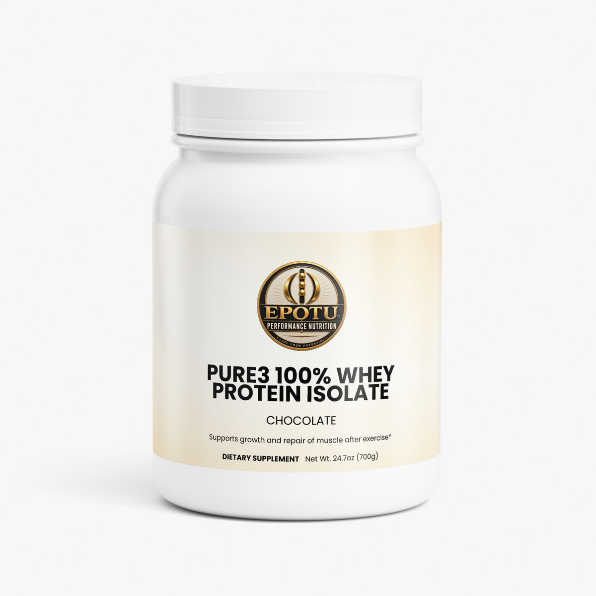 Pure3 100% Whey Protein Isolate (Chocolate)