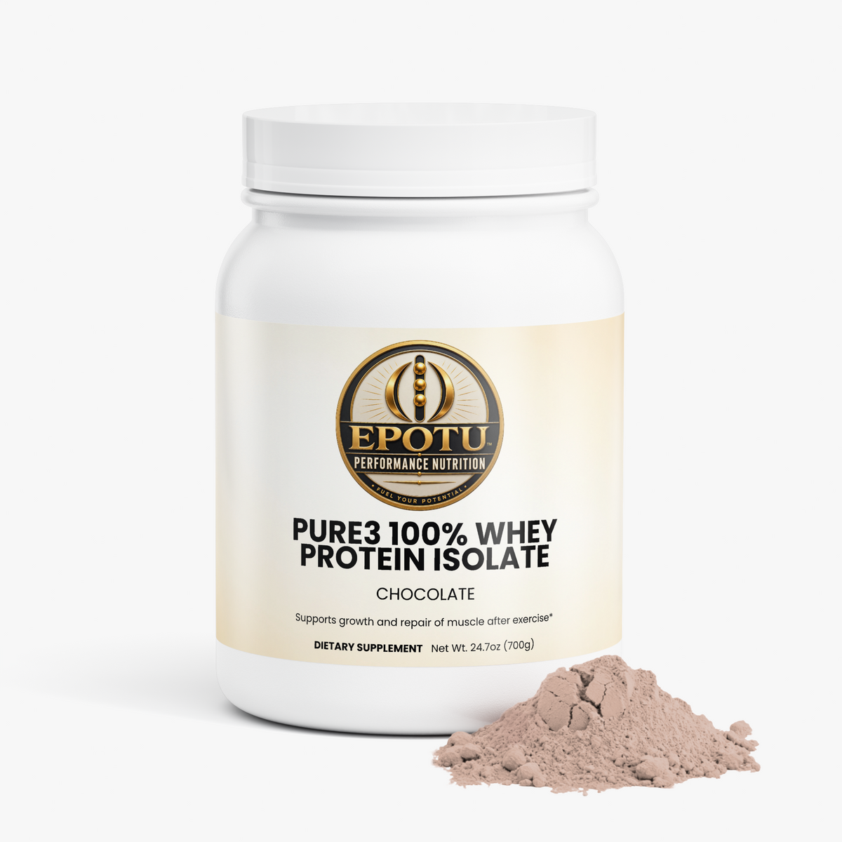 Pure3 100% Whey Protein Isolate (Chocolate)