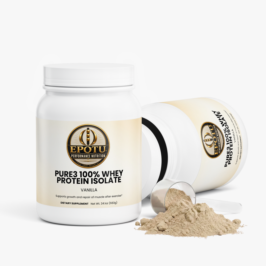Pure3 100% Whey Protein Isolate (Vanilla)