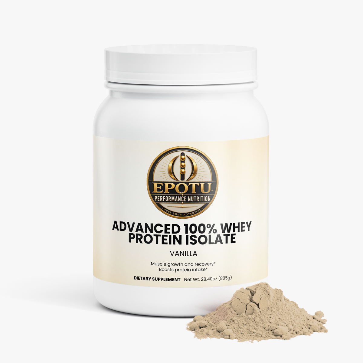 Advanced 100% Whey Protein Isolate (Vanilla)